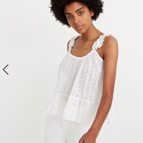 Madewell Tops - Madewell Ruffle Sleeve camisole top/Size 6